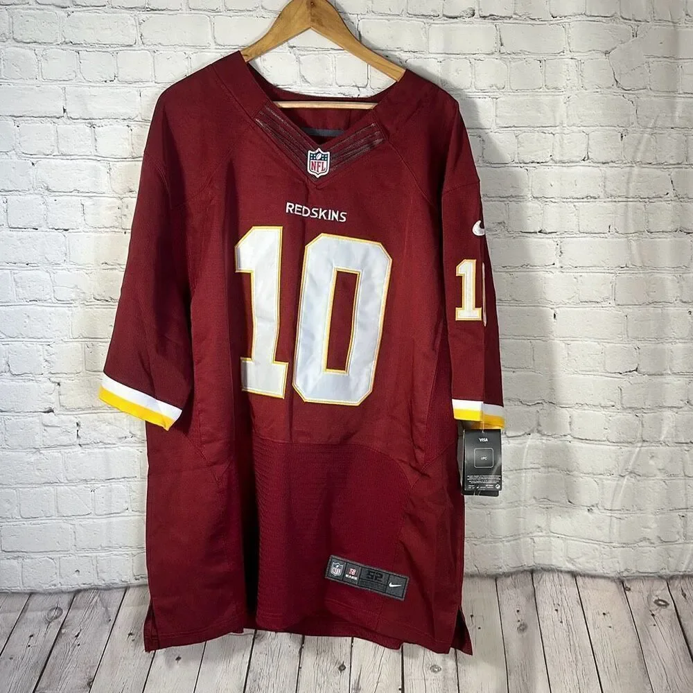 Nike Washington Redskins NFL Robert Griffin III On Field Football‎ Jersey 52 NEW